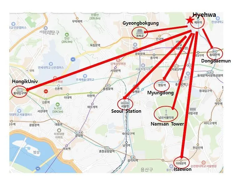 ソウル特別市Hyehwa The Hillアパートメント